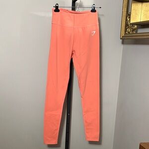 Gymshark Small Leggings Coral Peach
